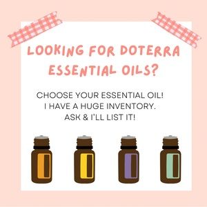 Doterra essential oils. All are brand NEW, unexpired & sealed. Price wil…